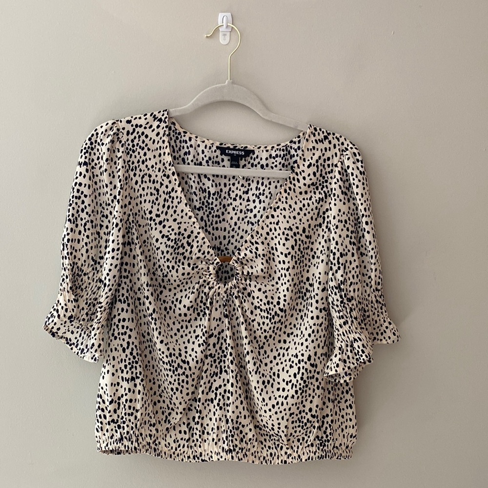 Spotted Blouse